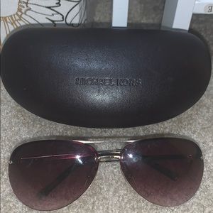 Michael Kors Aviator Sunglasses